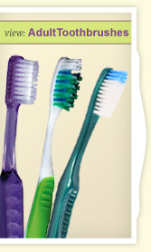 View Adult Toothbrushes.