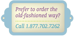 If you prefer to order toothbrushes the old fashioned way? Call 1-800-776-3948